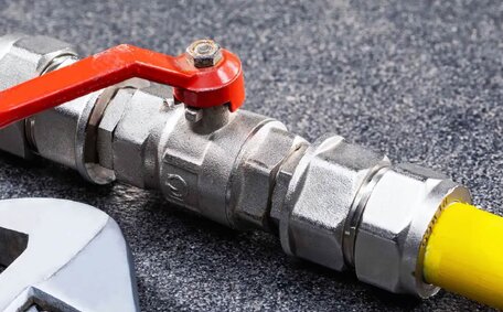 Damaged Gas Line